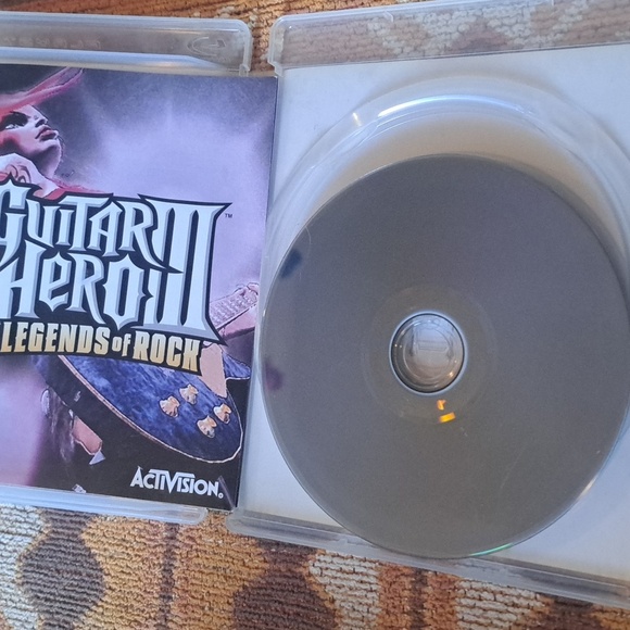 Sony Playstation 3 Games Guitar Hero III, Aerosmith and World Tour Bundle - Picture 5 of 7